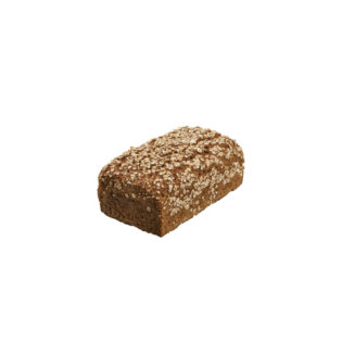 bio vollkornbrot mit roggenflocken, 500 g Bio-Roggenvollkornbrot mit Roggenflocken bestreut, aus 100 % Roggenvollkornmehl, Brunnenwasser und Steinsalz, ohne Hefe