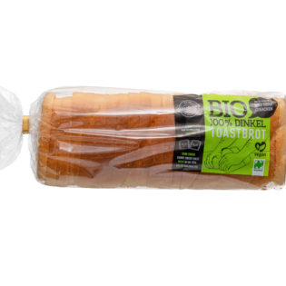 Herzberger Bäckerei Naturland Dinkeltoastbrot, 500 g