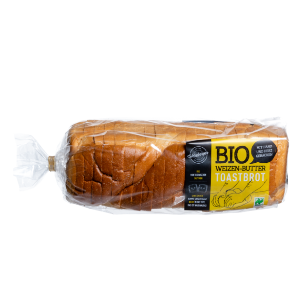 Weizen-Buttertoast 500g, Bio | Herzberger Bäckerei